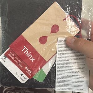 Thinx Black Brief Underwear